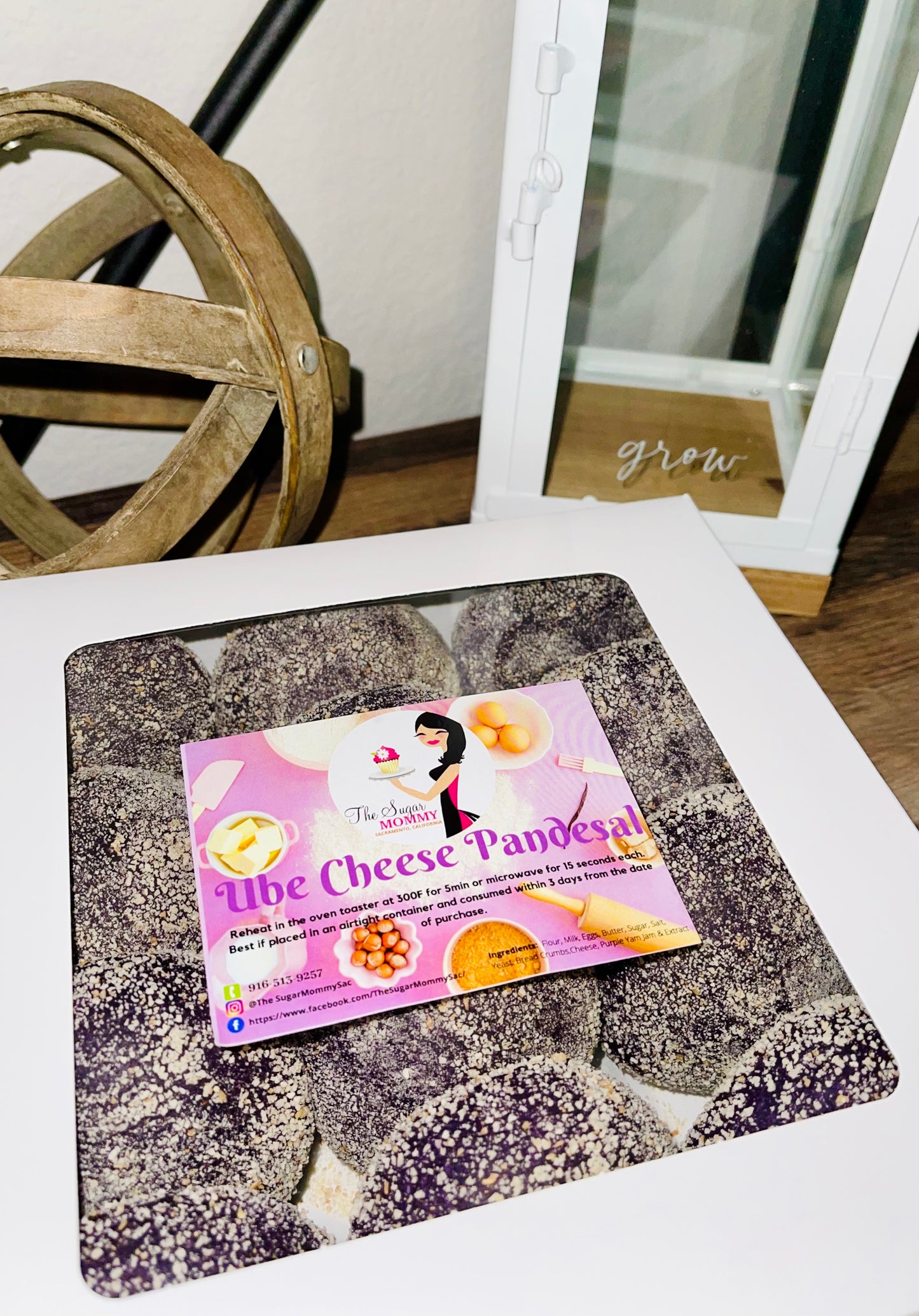 UBE CHEESE PANDESAL*bestseller (Dozen Box)